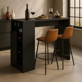 Bancada Balcão/Mesa de Cozinha Gourmet com Adega e 1 Porta