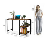 Escrivaninha Mesa Office Estudo Estilo Industrial 110cm