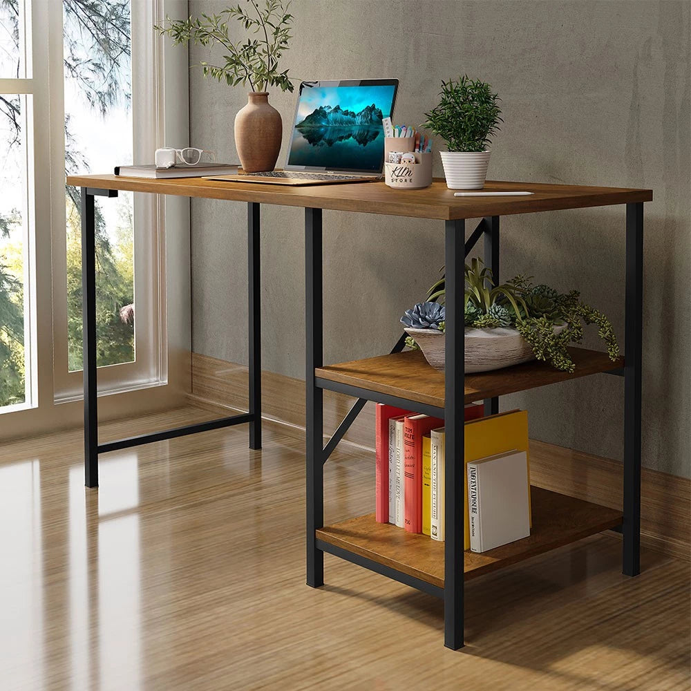 Escrivaninha Mesa Office Estudo Estilo Industrial 110cm