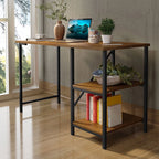 Escrivaninha Mesa Office Estudo Estilo Industrial 110cm