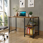 Escrivaninha Mesa Office Estudo Estilo Industrial 110cm