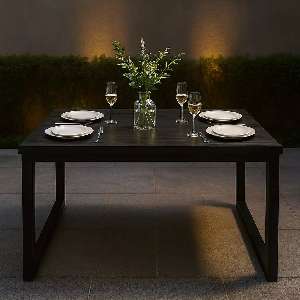 QUEIMA DE ESTOQUE - Mesa de Jantar/Escritório Estilo Indústrial Estrutura de Metal 120x80 cm