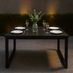 QUEIMA DE ESTOQUE - Mesa de Jantar/Escritório Estilo Indústrial Estrutura de Metal 120x80 cm