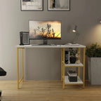 Escrivaninha Mesa Office Estudo Estilo Industrial 110cm