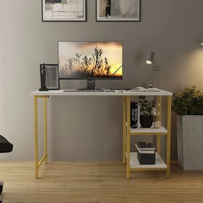 Escrivaninha Mesa Office Estudo Estilo Industrial 110cm