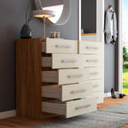 Cômoda Vitoria 10 Gavetas Pintura UV Fosca