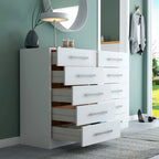 Cômoda Vitoria 10 Gavetas Pintura UV Fosca