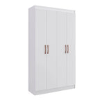 Guarda-Roupa Solteiro 4 Portas Lyon 8 Prateleiras