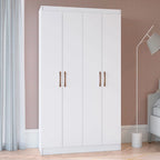 Guarda-Roupa Solteiro 4 Portas Lyon 8 Prateleiras
