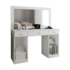 Penteadeira Camarim Margot 2 Portas 3 Gavetas Porta Jóias Branco