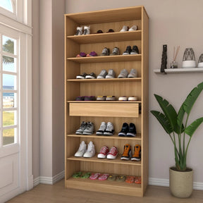 Sapateira Rubi 2 Portas com Espelho 1 Gaveta para 15 pares de Sapato