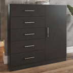 Cômoda Angra 5 Gavetas 1 Porta