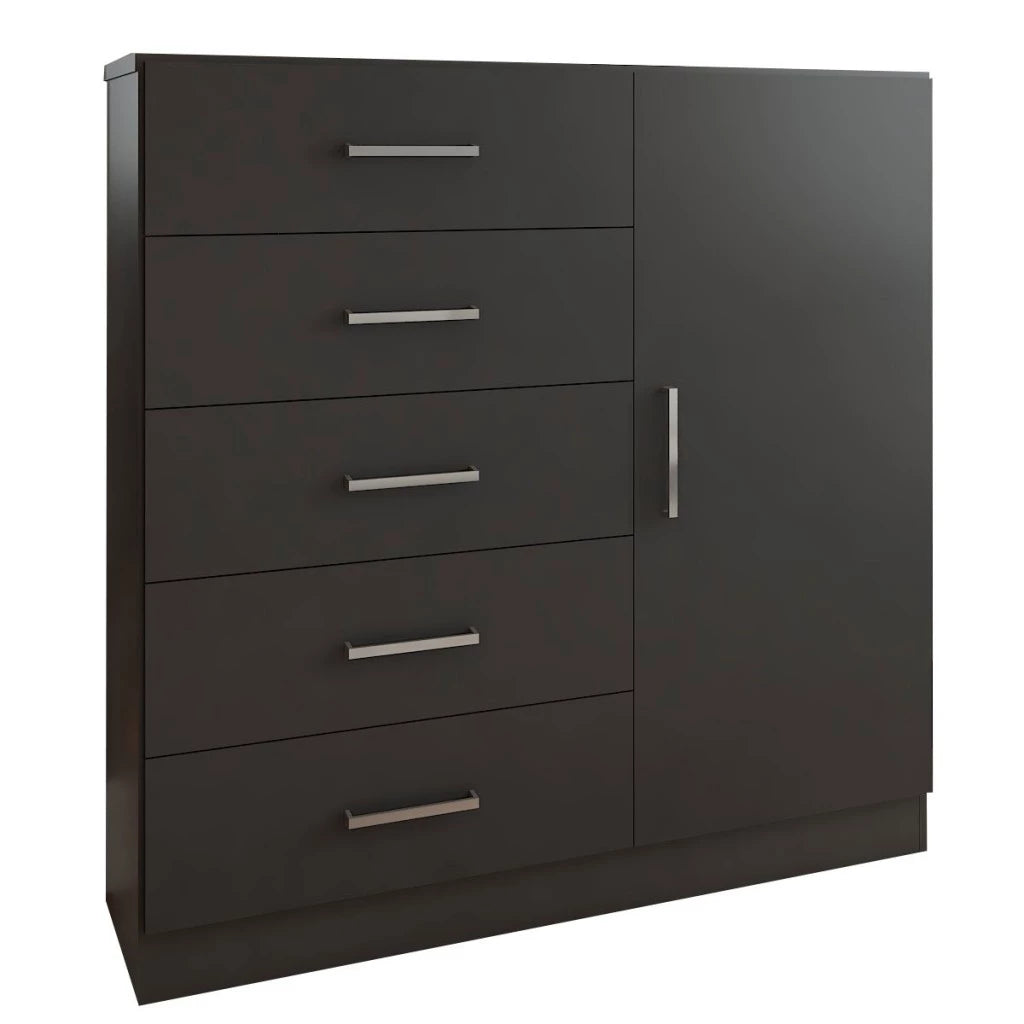 Cômoda Angra 5 Gavetas 1 Porta