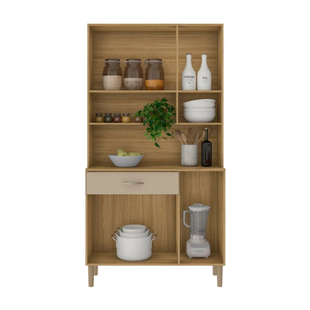 Armário de Cozinha Apolo 6 Portas 1 Gaveta