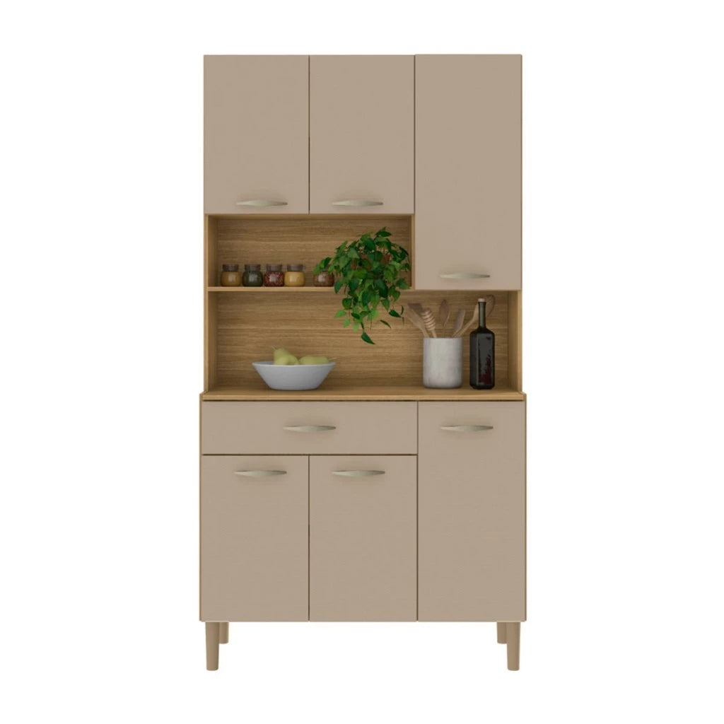 Armário de Cozinha Apolo 6 Portas 1 Gaveta