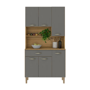 Armário de Cozinha Apolo 6 Portas 1 Gaveta