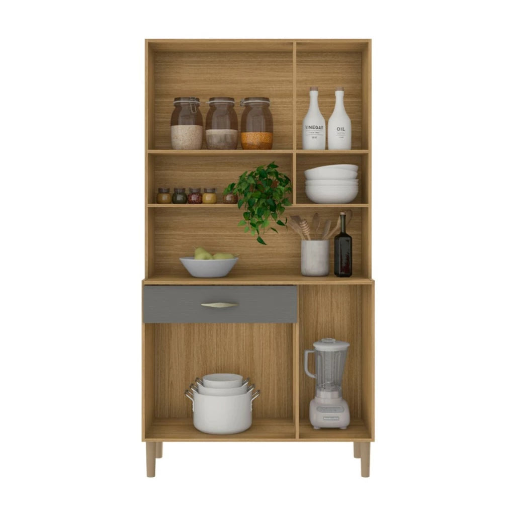 Armário de Cozinha Apolo 6 Portas 1 Gaveta