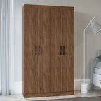 Guarda-Roupa Solteiro 4 Portas Lyon 8 Prateleiras